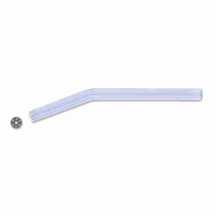 TRASPARENT SYRINGE TIPS - 250pz - SHORT - immagine 1