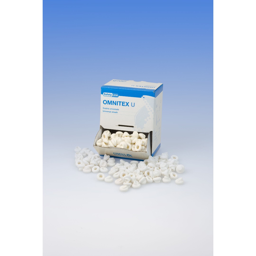 1341200 Omnia Guaine Universali Omnitex U - Latex Bianco - 500pz - immagine 1