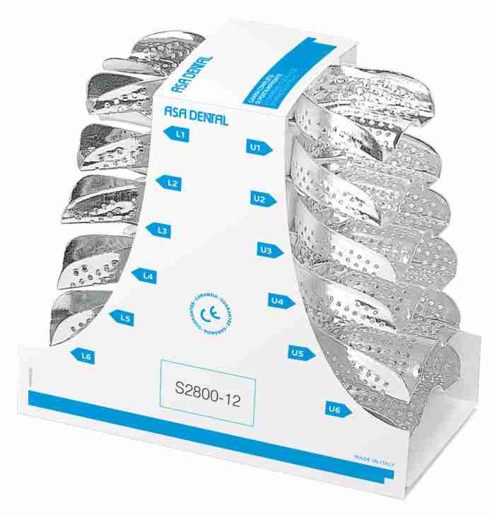 SERIE MAXI PORTAIMPRONTE ALLUMINIO - 12pz - immagine 1