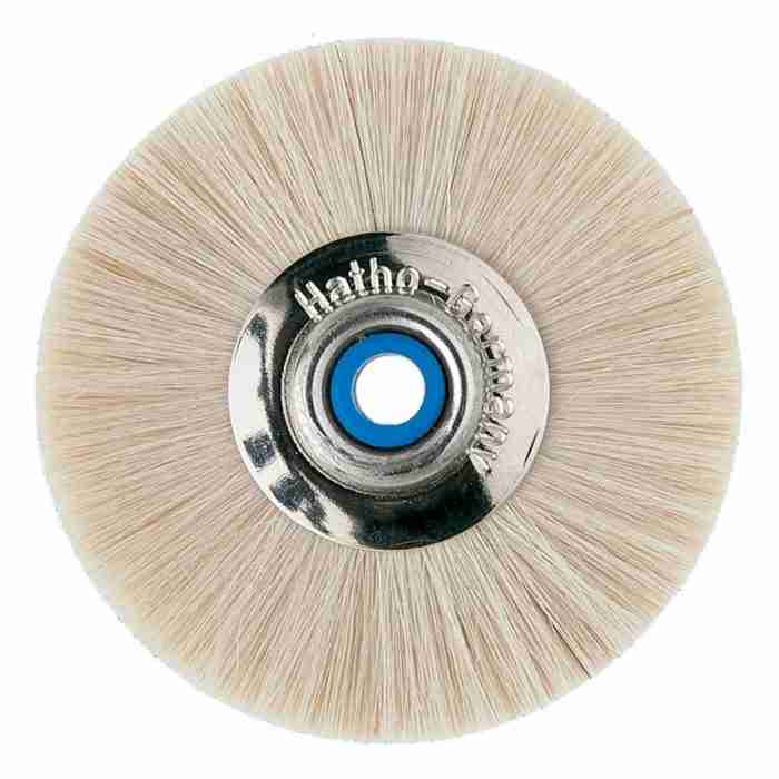 SPAZZOLE C/METALLO IN PELO DI CAPRA Ø48mm - immagine 1