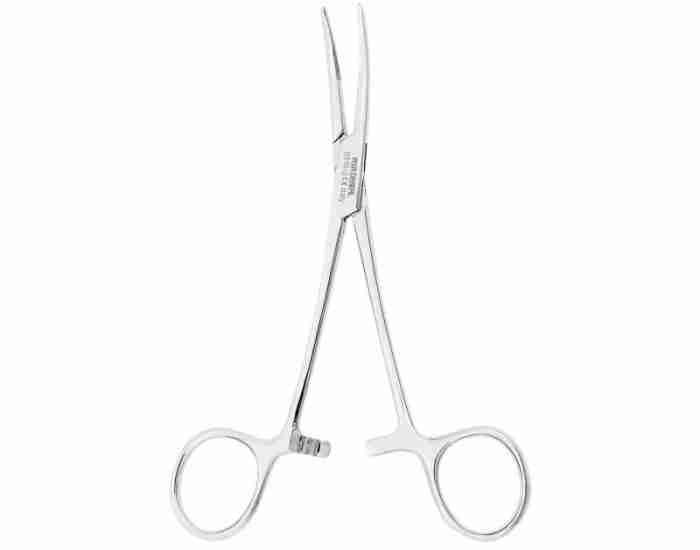 PINZA EMOSTATICA KELLY CURVA 14cm - immagine 1