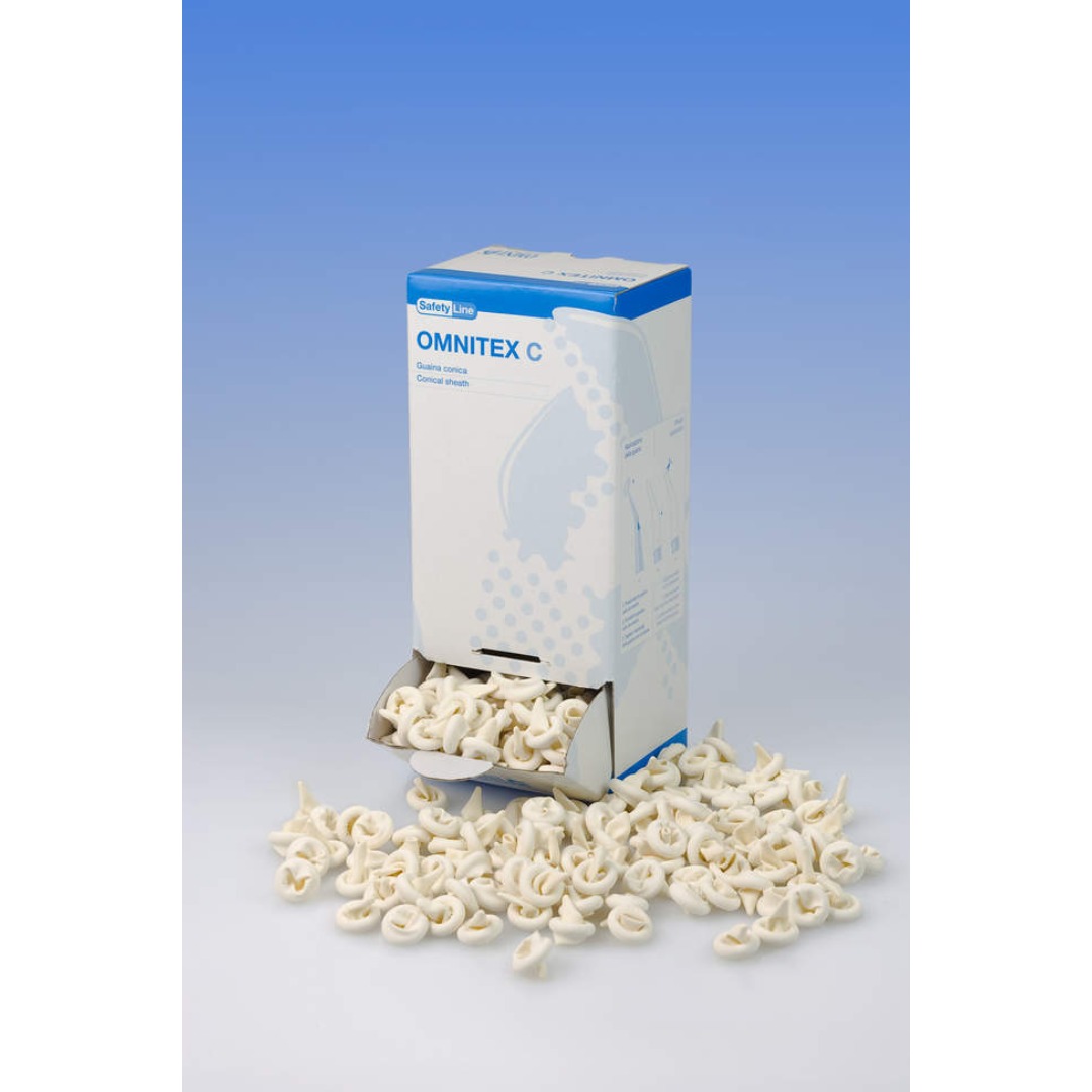 Omnia Guaina Conica Omnitex C - Latex Bianco - 500pz - immagine 1