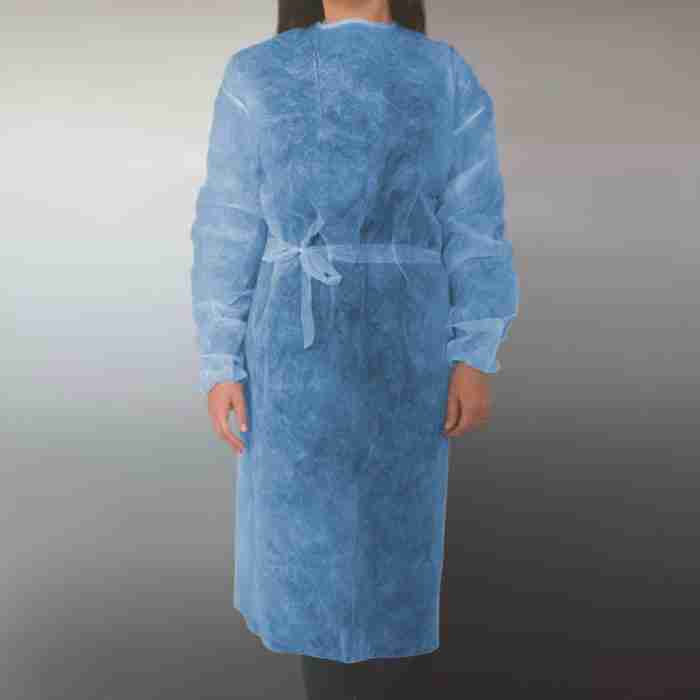 CAMICE AZZURRO TNT DPI CAT1 ISO 4920:2013 - 10pz - immagine 1