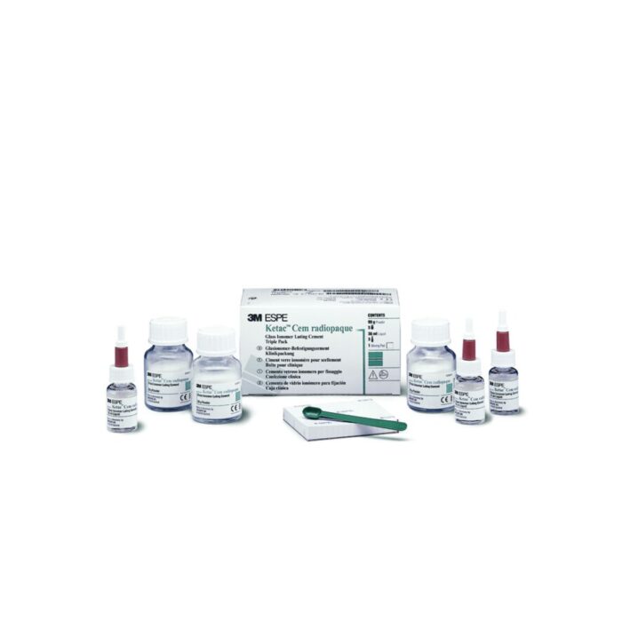 3M Espe Ketac Cem 3 Polveri (33gr) + 3 Liquidi (12ml) - immagine 1