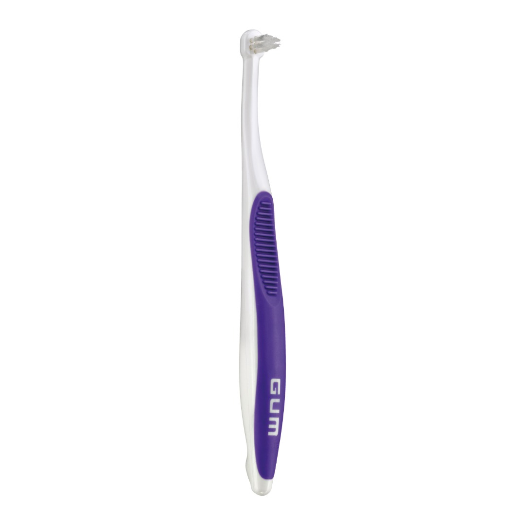 308MJ-PURPLE-GUM-END-TUFT-TOOTHBRUSHES-PURPLE-SMALL-SOFT-N5 (1) Gum Butler End Tuft Spazzolino Monociuffo - immagine 1
