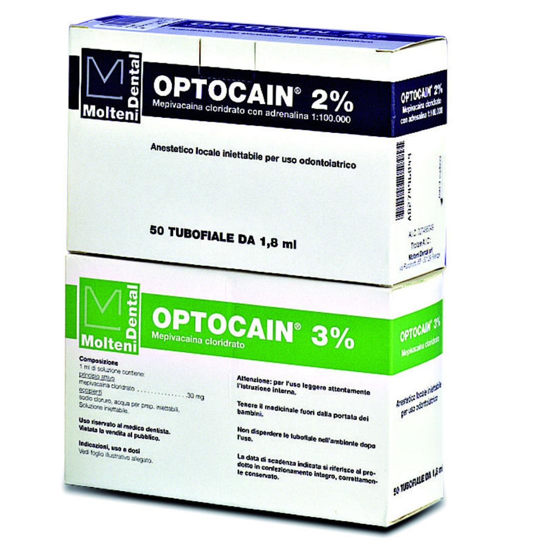 6190151 Molteni Optocain 50x1,8ml - immagine 1