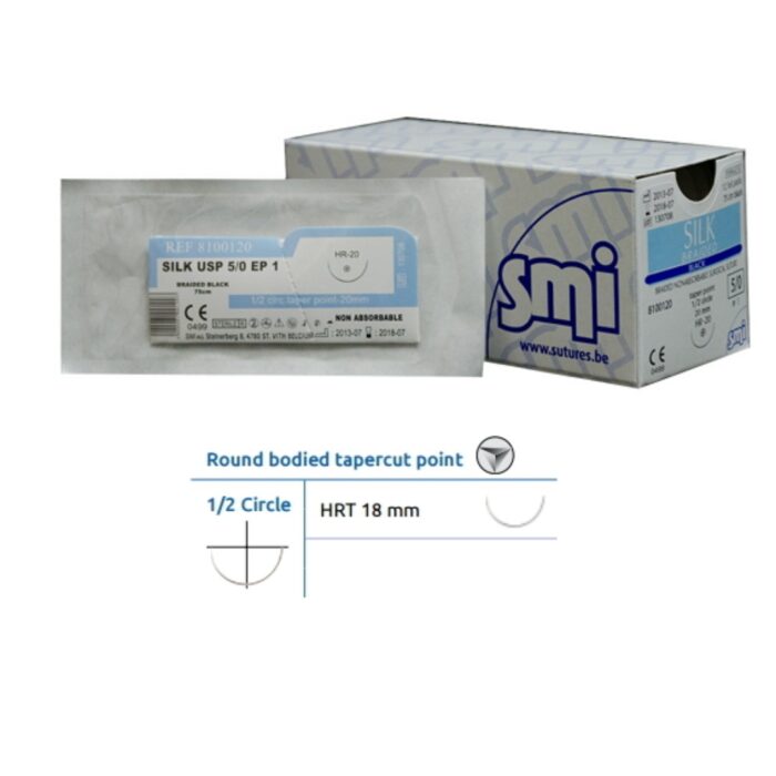 SMI Suture Seta 3/0 Hrt27 1/2c - immagine 1