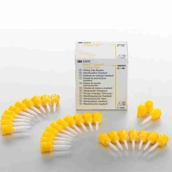 3M Espe Relyx Unicem 2 Puntali Miscelatori Gialli - immagine 1