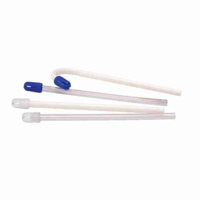 ASA Aspirasaliva Total Comfort Trasparente/Blu 15,5cm - immagine 1