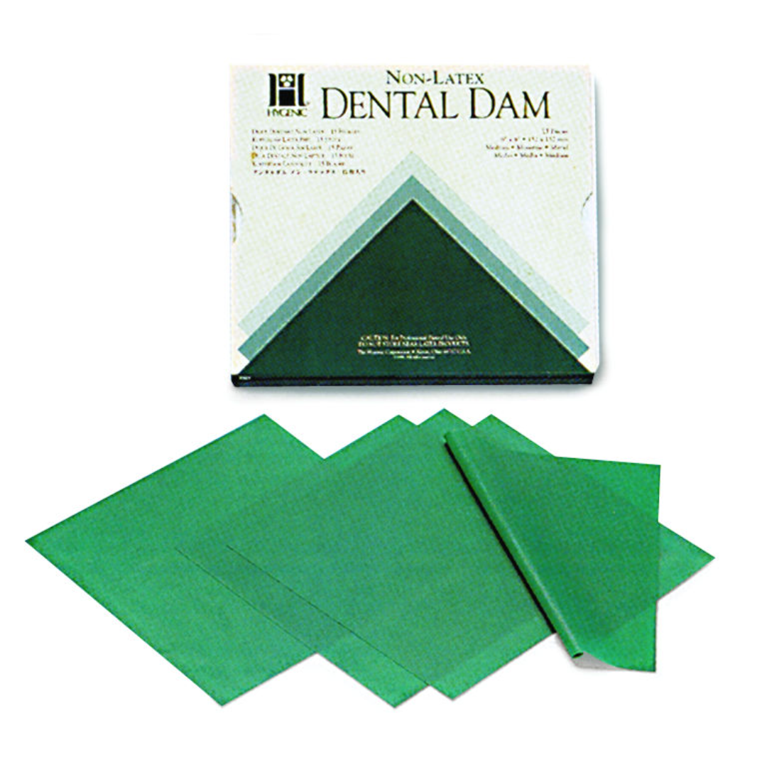 4630110 (1) Coltene Diga Hygenic LatexFree 152x152mm Verde 15pz - immagine 1