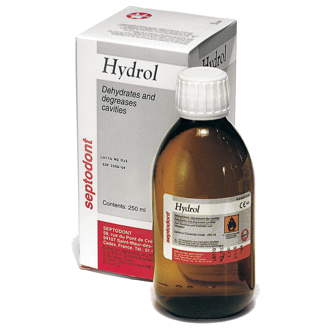 HYDROL Septodont Hydrol Clinico Disidratante e Sgrassante Dentale 250 ml - immagine 1
