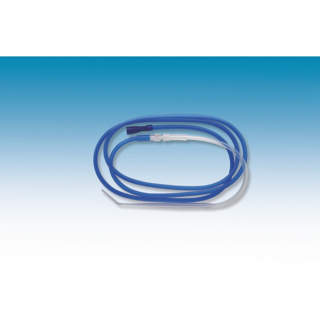 aspiratore-con-cannula Omnia Aspiratore Chirurgico 2,50m C/Cannula Yankauer - immagine 1