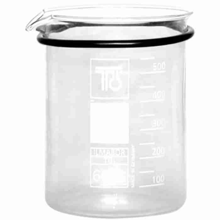 De Marco Bicchiere C/Coperchio In Borosilicato 600cc - immagine 1