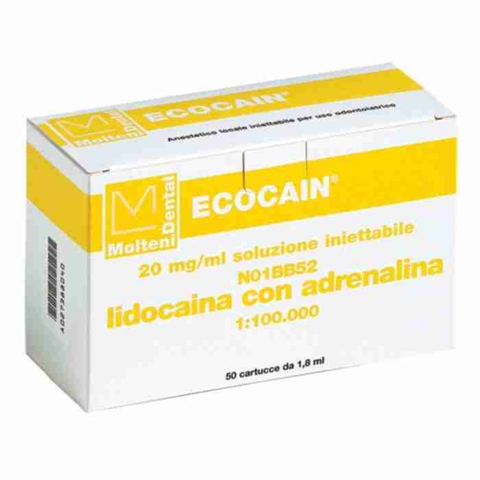 Molteni Ecocain Lidocaina 2 Percento - immagine 1