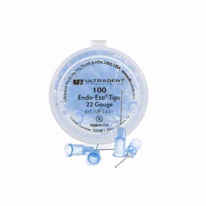 Ultradent Endo Eze Tips 20pz 22 Ga, ø 0.70 Mm - immagine 1