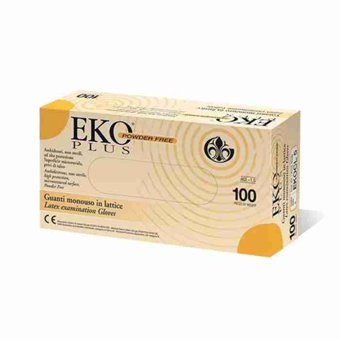 Ekoplus Guanti Lattice Eko Plus Powder Free Size - immagine 1
