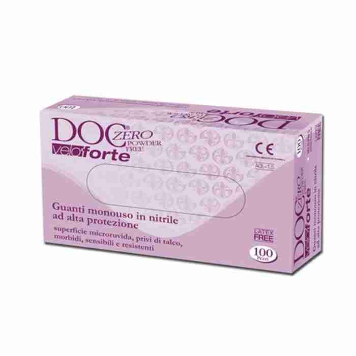 Gardening Guanti Velo Forte In Nitrile Powder Fre Misura L - immagine 1