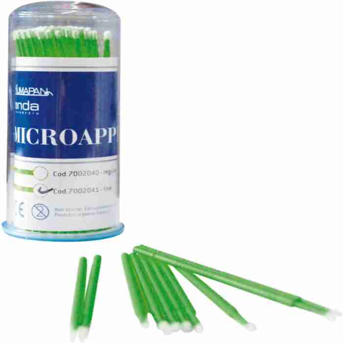 Kumapan Microapplicatori Fini Verdi 100pz - immagine 1