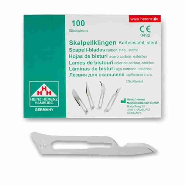 Aesculap Carbon Steel Lame Bisturi n15c - immagine 1