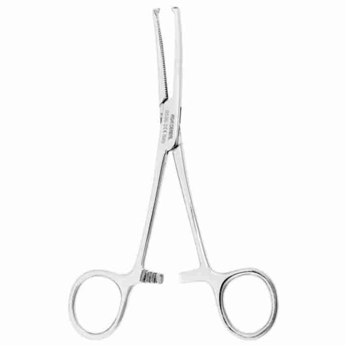 ASA Pinze Emostatiche Kocher 1x2 Curve 14cm - immagine 1