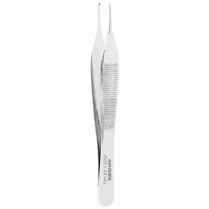 ASA Pinze Chirurgiche Micro-Adson 1x2 Fig.1 12cm - immagine 1