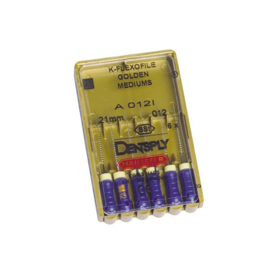 limas-k-golden-medium (1) Maillefer K-Flexofiles E Flexoreamers Golden Medium - immagine 1