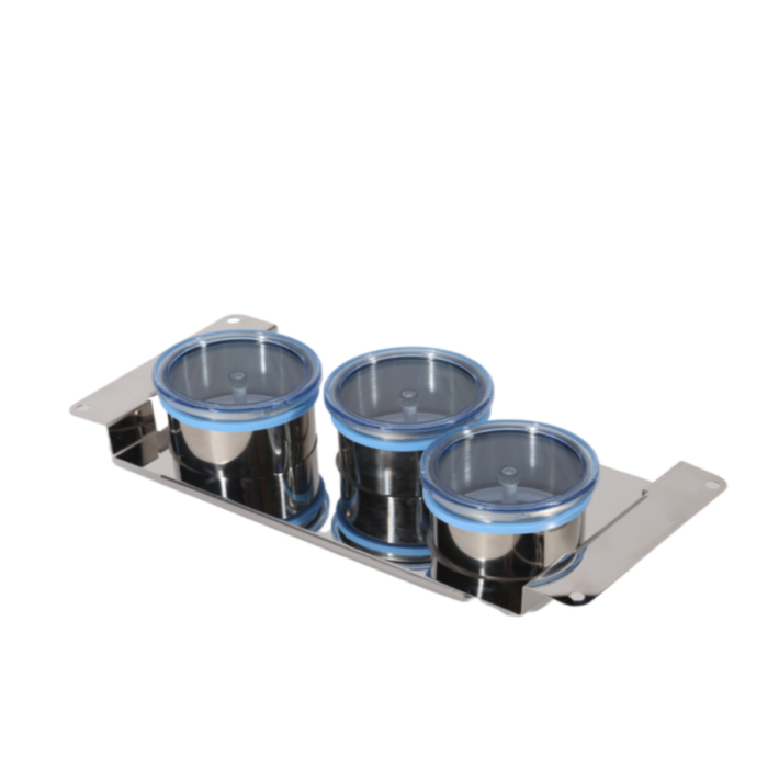 De Giorgi Porta Beaker Con 3 Beaker - immagine 1
