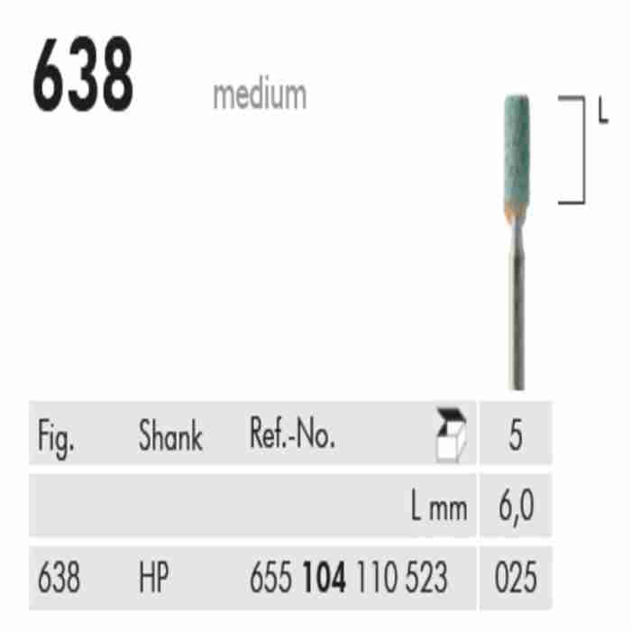 Meisinger Abrasivi Verdi Fig 638 104 025 Cf5 - immagine 1