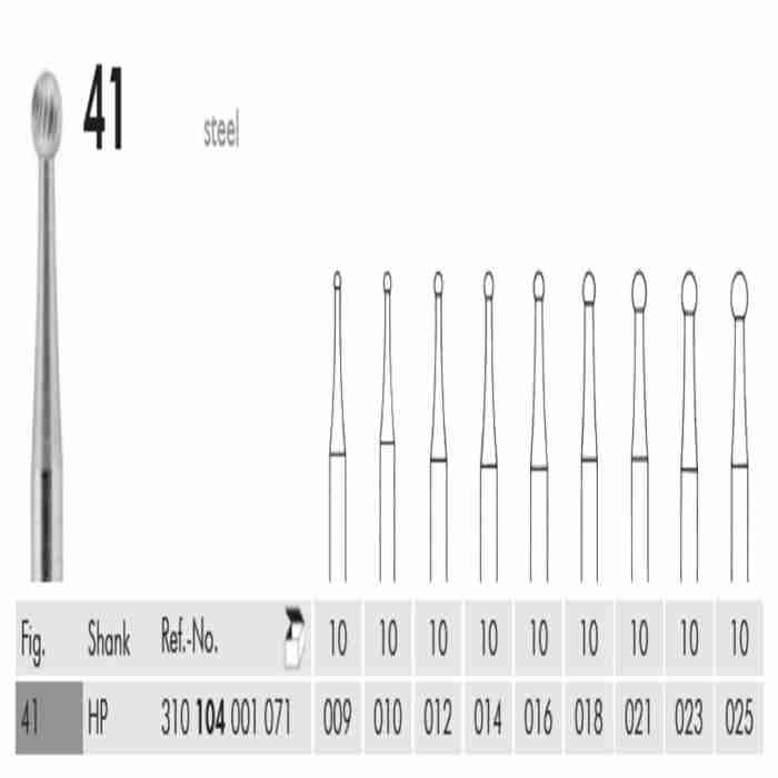 Meisinger Frese In Acciaio Fig 41 104 - Cf10 Mis 012 - immagine 1
