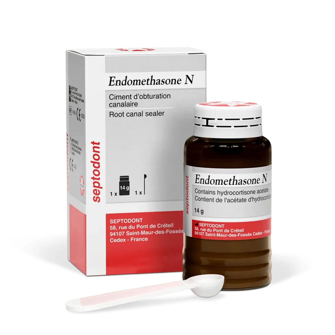 endomethasone Septodont Endomethasone N Cemento Canalare in Polvere 14g - immagine 1