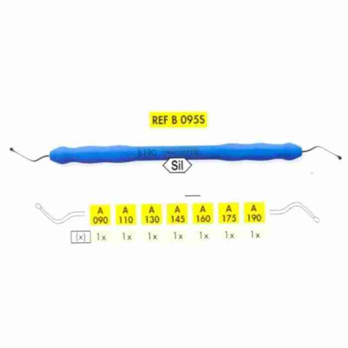 Maillefer Escavatori Doppi Con Impuugnatura In Silicone B160 - immagine 1
