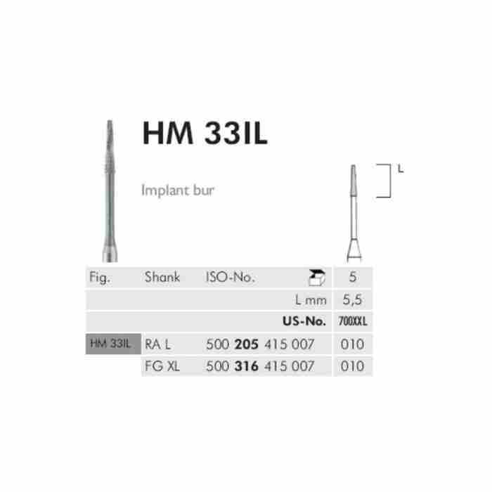 Meisinger Fresa Tungsteno Fgxl Hm33il 316 010 - immagine 1