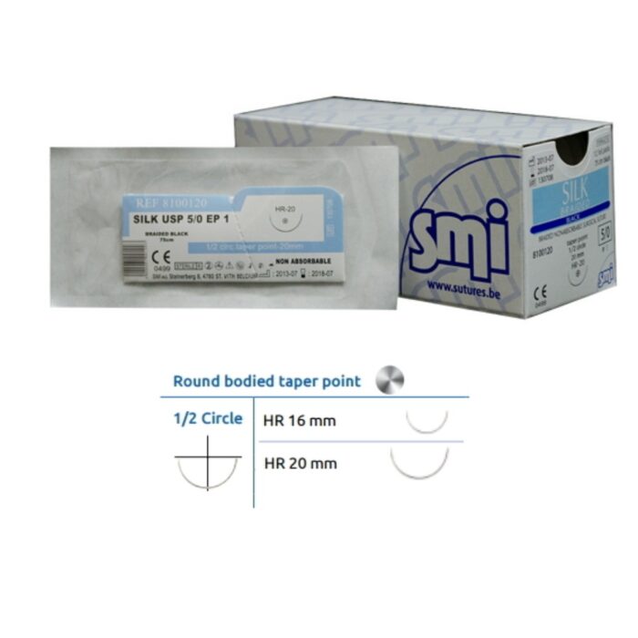 SMI Suture Seta 2/0 Hr20 1/2c - immagine 1