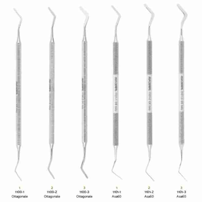 Asa Dental Spatola Heidemann Con Manico Ottagonale E Tondo Asa - immagine 1