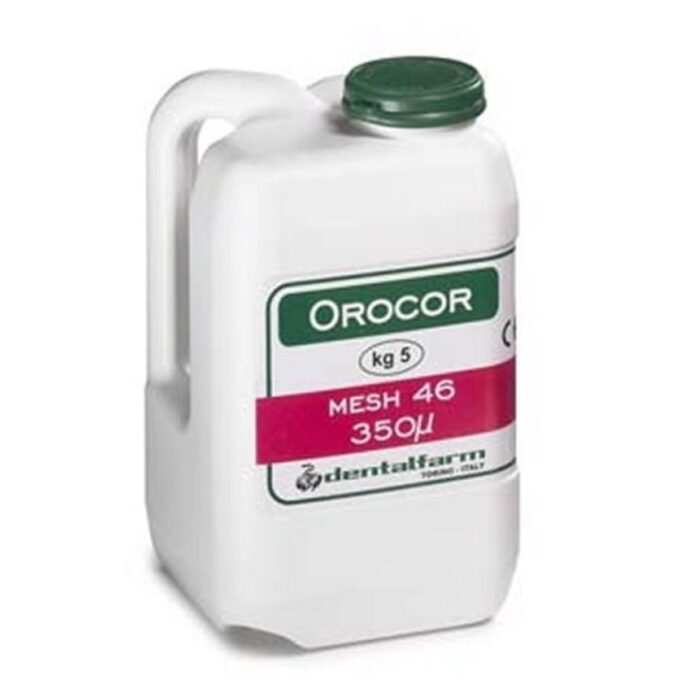 Dentalfarm Orocor Corindone Per Leghe Vili Grana 46 350my  5kg - immagine 1
