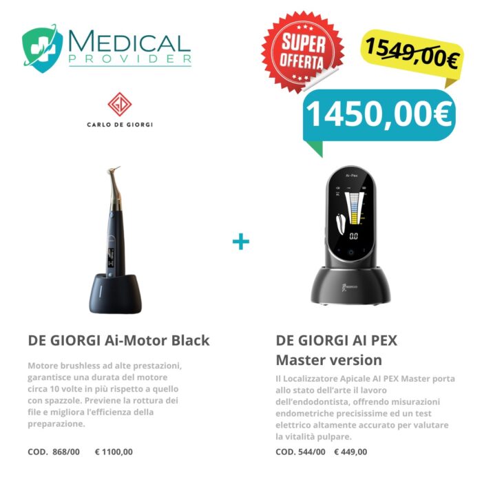 De Giorgi Ai-Motor Black + De Giorgi Ai Pex Master Version - immagine 1