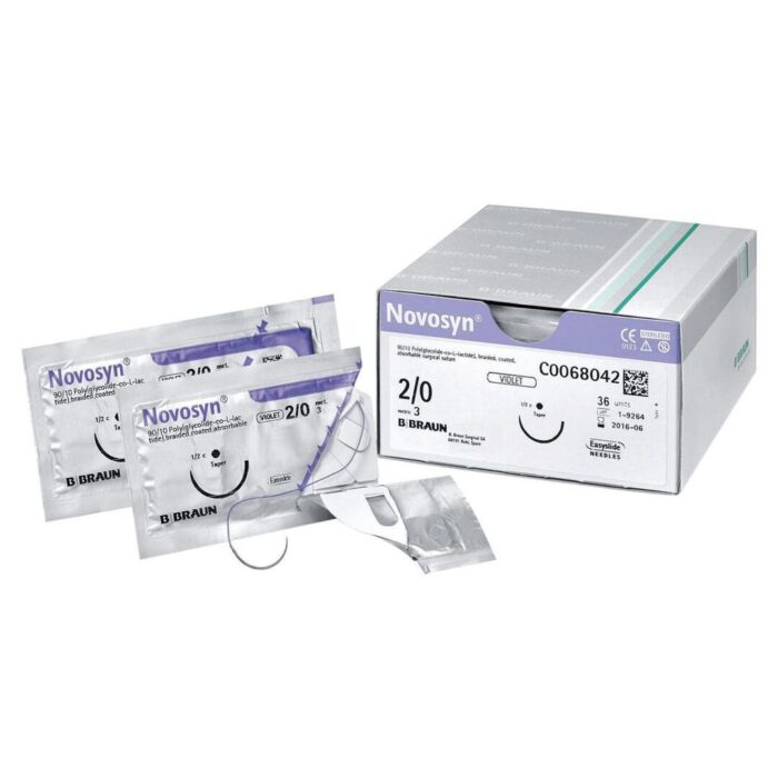 B Braun Suture Novosyn calibro 4/0 - immagine 1