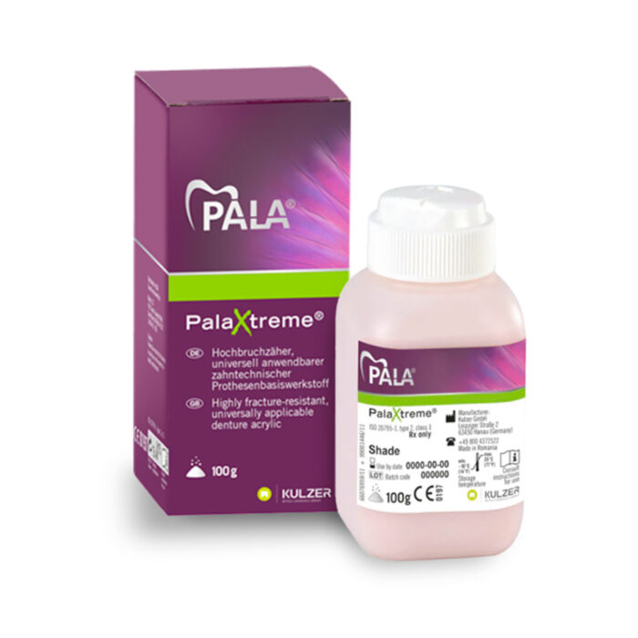 Kulzer Palaxtreme Polvere Rosa Venato 100g - immagine 1