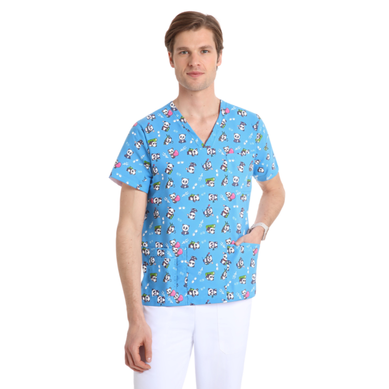 quick casacca smart fantasia panda no stiro