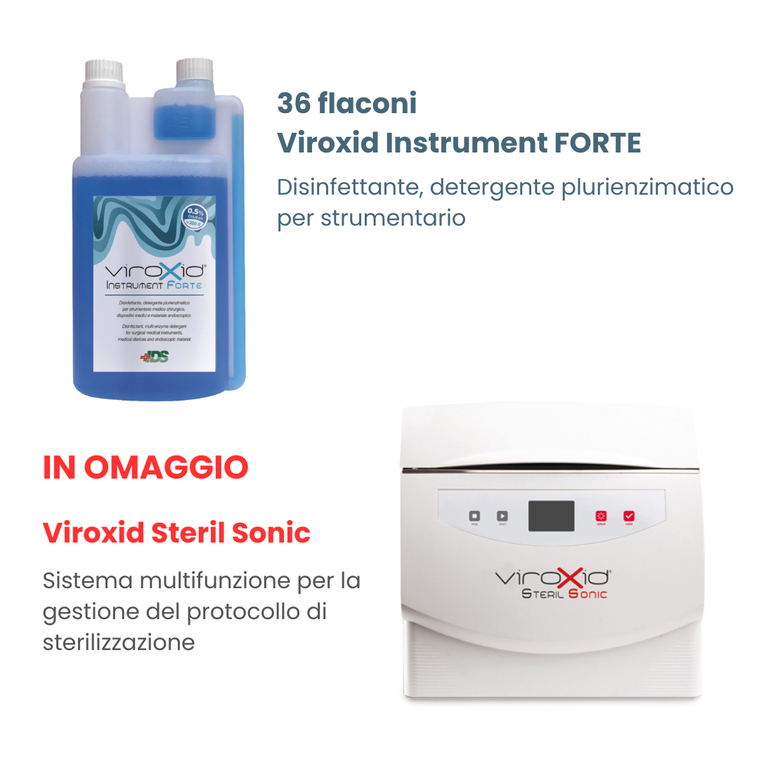 offerta viroxid instrument forte + steril sonic
