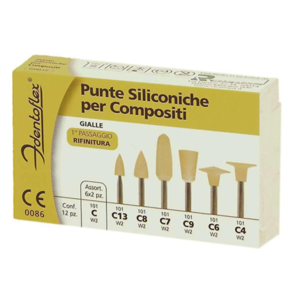 identoflex c13 gialli fiamma piccola 12pz